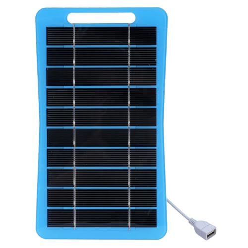 5-V-5-W-Solarpanel-Ladegerät, Leichtes, Tragbares Solarpanel aus Monokristallinem Silizium mit Griff für Handy-Camping-Wanderreisen 5-V-5-W-Solarpanel-Ladegerät, Leichtes, Tragbares Solarpanel aus Monokristallinem Silizium mit Griff für Handy-Camping-Wanderreisen von EIMSOAH