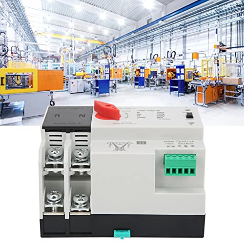 Automatischer Dual-Power-Transferschalter, ZGQ5 100/2P 220 V, Automatischer Transferschalter, Home-Transferschalter, Backup-Generator-Transferschalter, 220 V 100 A Automatischer Dual-Power-Transferschalter, ZGQ5 100/2P 220 V, Automatischer Transferschalter, Home-Transferschalter, Backup-Generator-Transferschalter, 220 V 100 A von EIMSOAH