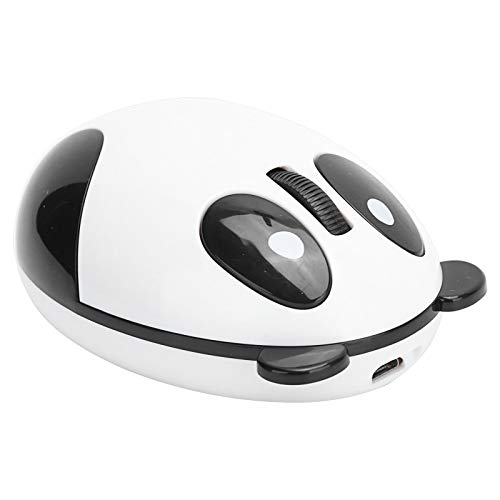 EIMSOAH Niedliche Computermäuse in Panda-Form, Optische 2,4-GHz-Gaming-Maus mit USB-Kabel, Optische Panda-Computermaus für Win/OS X/Linux/Andriod/IOS von EIMSOAH