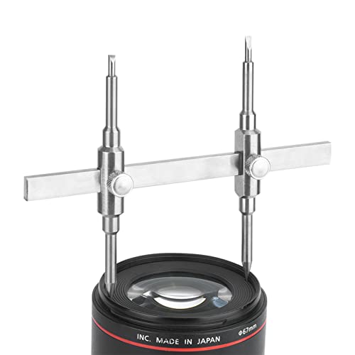 Objektivschlüssel, Doppelspitzen-Kameraobjektiv-Reparaturschlüssel, Wartungsschlüssel, Offenes Werkzeug-Set, 10–130 Mm Objektiv Zerlegen Objektivschlüssel, Doppelspitzen-Kameraobjektiv-Reparaturschlüssel, Wartungsschlüssel, Offenes Werkzeug-Set, 10–130 Mm Objektiv Zerlegen von EIMSOAH