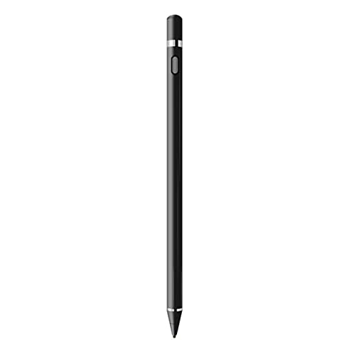 Tablet-Eingabestift, Tablet-Eingabestift, Hochpräziser, Beschreibbarer Universal-Eingabestift mit Zwei Spitzen, für Telefon, Tablet, PC, Schwarz von EIMSOAH