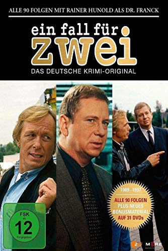 Ein Fall für Zwei - Alle 90 Folgen mit Rainer Hunold als Dr. Franck [31 DVDs] von EIN FALL FÜR ZWEI