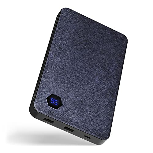 Einova Laptop-Powerbank – 63 W, USB-C x1, USB-A x2, 20.000 mAh Schnell ladender Universal-Backup-Akku mit Kapazität für Smartphones, Laptops, Tablets und mehr – Canvas Einova Laptop-Powerbank – 63 W, USB-C x1, USB-A x2, 20.000 mAh Schnell ladender Universal-Backup-Akku mit Kapazität für Smartphones, Laptops, Tablets und mehr – Canvas von EINOVA