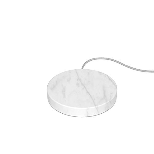 Einova WP0103010-0101232 Kabelloses Laden mit Fast Charging Qi, 10 W, Marmor, Weiß von EINOVA