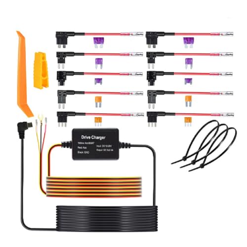 EIOLWJIEO USB/Micro/Typ C Hardwire Kit für DashCam Hardwire Kit Dash Cam Hardwire Cam Hardwire Kit Dash Cam Hardwire Kit, MIKRO von EIOLWJIEO
