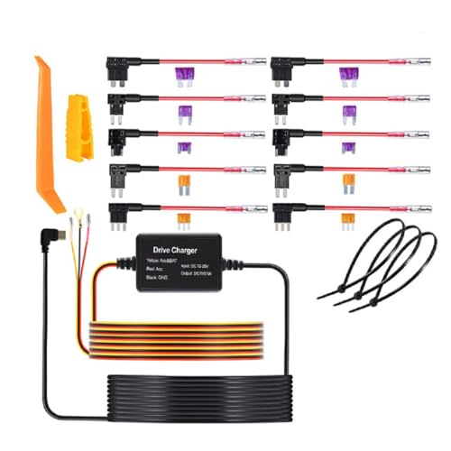 EIOLWJIEO USB/Micro/Typ C Hardwire Kit für DashCam Hardwire Kit Dash Cam Hardwire Cam Hardwire Kit Dash Cam Hardwire Kit, TYPC von EIOLWJIEO