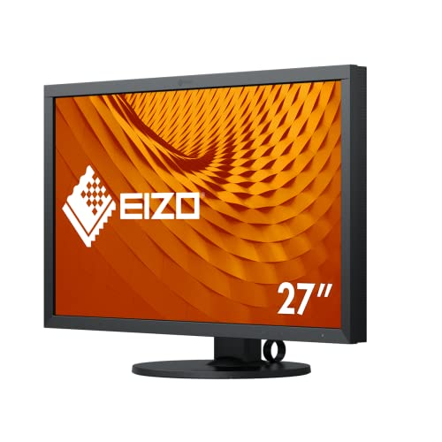 EIZO ColorEdge CS2731 68,5 cm (27 Zoll) Grafik Monitor (DVI-D, HDMI, USB 3.1 Hub, Typ C, DisplayPort, 10 ms Reaktionszeit, Auflösung 2560 x 1440, Wide Gamut) schwarz von EIZO