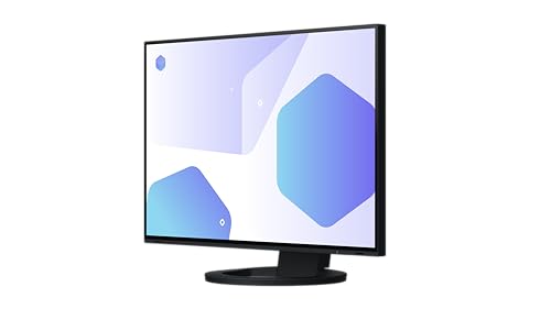 EIZO FlexScan EV2495-BK 61,1 cm (24,1 Zoll) Monitor (HDMI, USB 3.1 Hub, USB 3.1 Typ C, RJ-45 LAN, DisplayPort, 5 ms Reaktionszeit, Auflösung 1920 x 1200) schwarz von EIZO