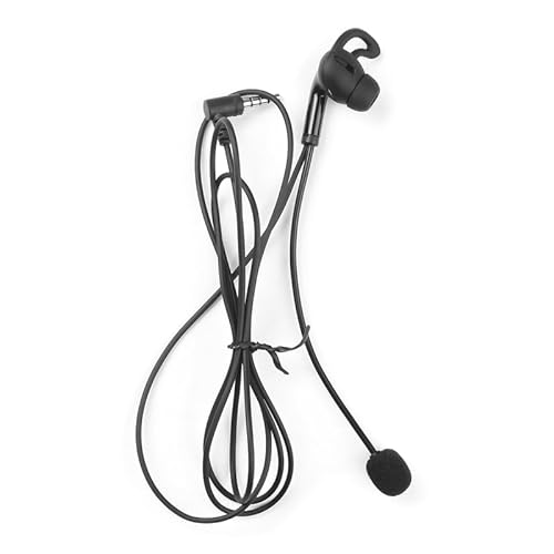 EJEAS In-Ear-Kopfhörer mit Mikrofon, einohriges Headset für Schiedsrichter-Bluetooth-Gegensprechanlagen, kompatibel mit Vnetphone V6/V4/FBIM von EJEAS