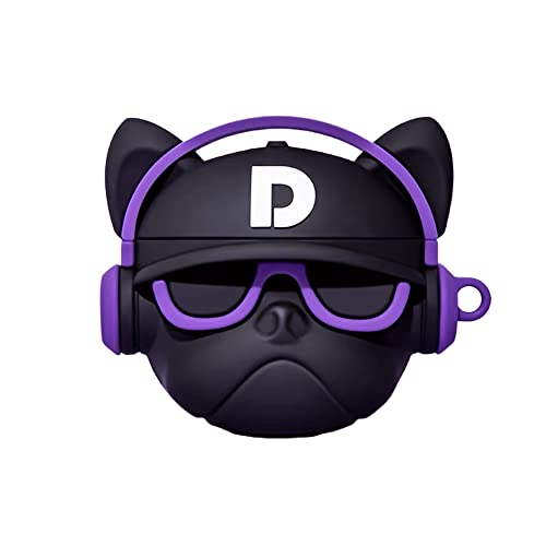 EJOSHELL 3D Einzigartige Stilvolle Tier Hiphop Bulldogge Silikon Hülle Kompatibel mit Airpods3 2021 3. Weiche Welpen Haustier Kopfhörerabdeckung mit einem lustigen französischen Hund Schlüsselanhänger EJOSHELL 3D Einzigartige Stilvolle Tier Hiphop Bulldogge Silikon Hülle Kompatibel mit Airpods3 2021 3. Weiche Welpen Haustier Kopfhörerabdeckung mit einem lustigen französischen Hund Schlüsselanhänger von EJOSHELL