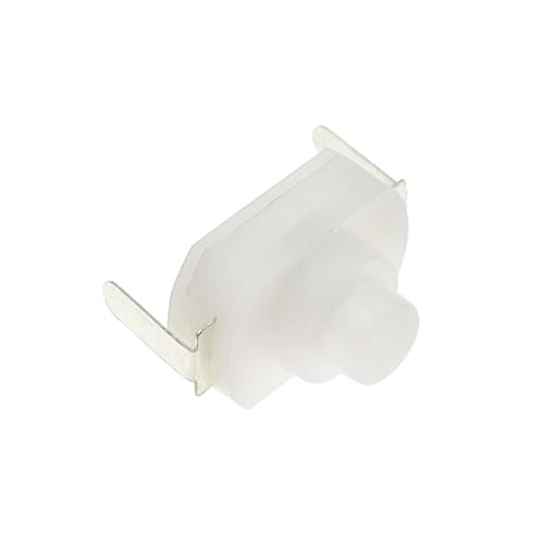 1000 STÜCKE 1288BM Druckschalter Schwarz Weiß Taschenlampe Schalter Gebogen Füße Plattfuß 1288 BM 16340 1208YD AUF-WEG(Bent Feet W) von EJPPDHCO