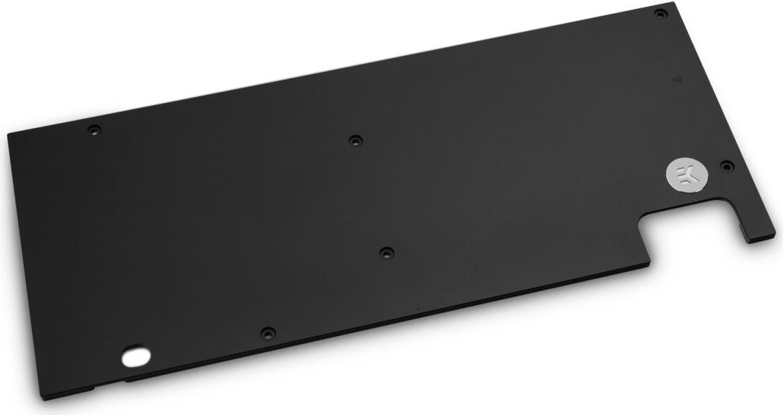 EK Water Blocks 3831109822210 Computer Kühlkomponente Grafikkarte Rückenplatte Schwarz (3831109822210) von EK Water Blocks