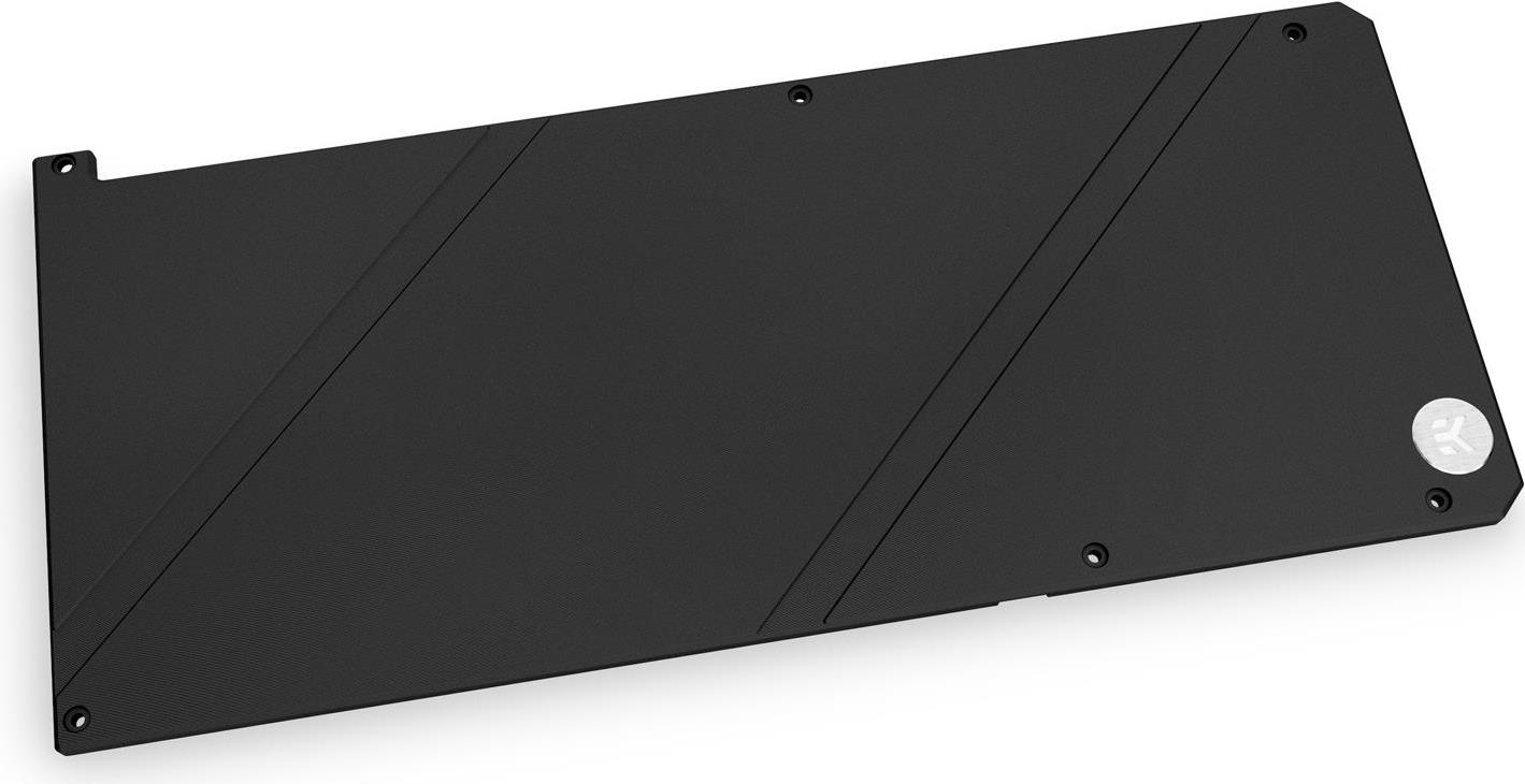 EK Water Blocks Quantum Vector FTW3 RTX 3070 Ti Grafikkarte Rückenplatte Schwarz 1 Stück(e) (3831109861028) von EK Water Blocks