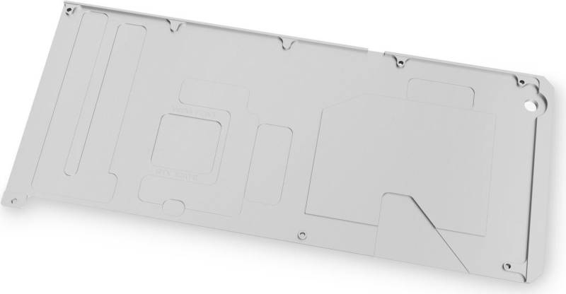 EK Water Blocks Quantum Vector FTW3 RTX 3070 Ti - Rückenplatte - Nickel - Silber - 1/4  - Grafikkarte - GeForce RTX 3070 Ti FTW3 (3831109861035) von EK Water Blocks