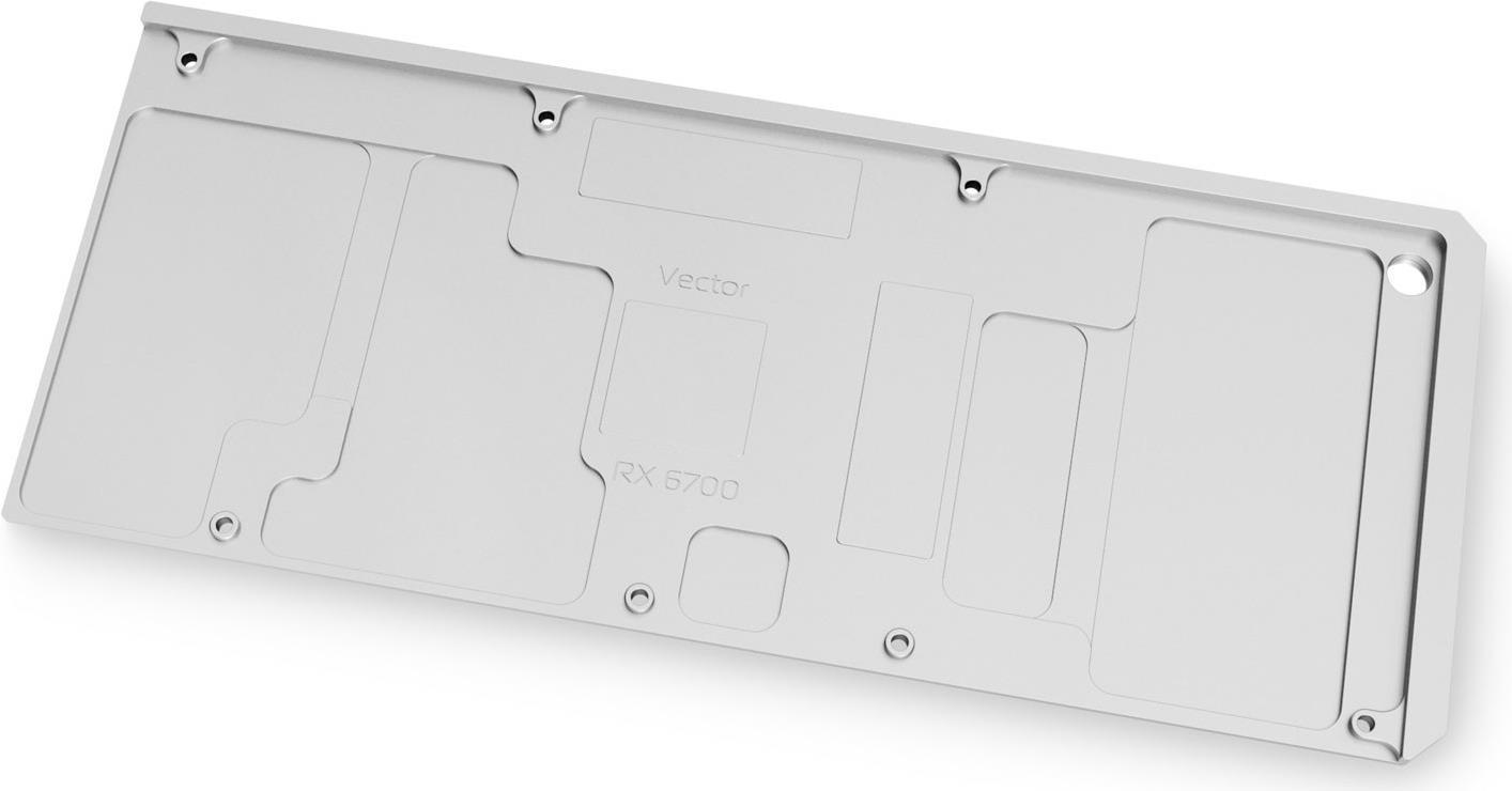 EK Water Blocks Quantum Vector RX 6700XT Grafikkarte Rückenplatte Weiß 1 Stück(e) (3831109848029) von EK Water Blocks