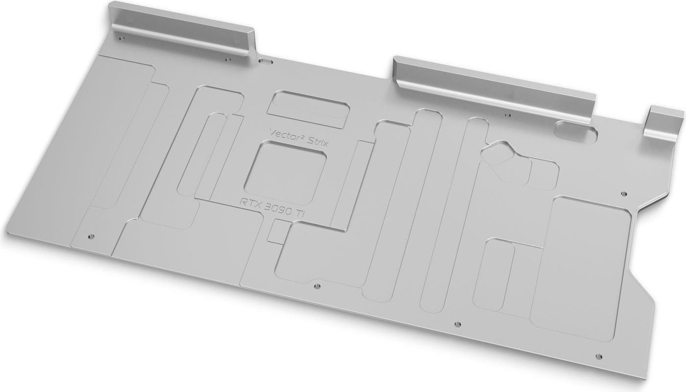 EK Water Blocks Quantum Vector2 - Rückenplatte - Aluminium - Silber - Strix/TUF RTX 3090 Ti - 133 mm - 282 mm (3831109897973) von EK Water Blocks