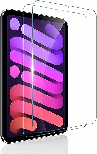 EKAM [2 Pack Displayschutzfolie kompatibel für iPad mini 2024 (8,3 Zoll, Modell 2024, 7. Generation) gehärtetes Glas, kratzfest, keine Blasen von EKAM