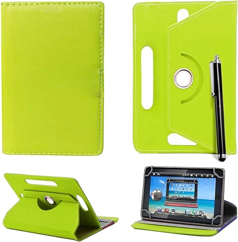 Tablet-Schutzhülle für 17,8 cm (7 Zoll) Tablets (15,2 cm, 17,3 cm, 17,8 cm, 17,8 cm), aus PU-Leder, Standfunktion, für Kindle eReaders Fire Tablet, Kobo/Voyaga/Lenovo/Sony E-Book/iPad Mini 5 4 3 2 1, von EKAM