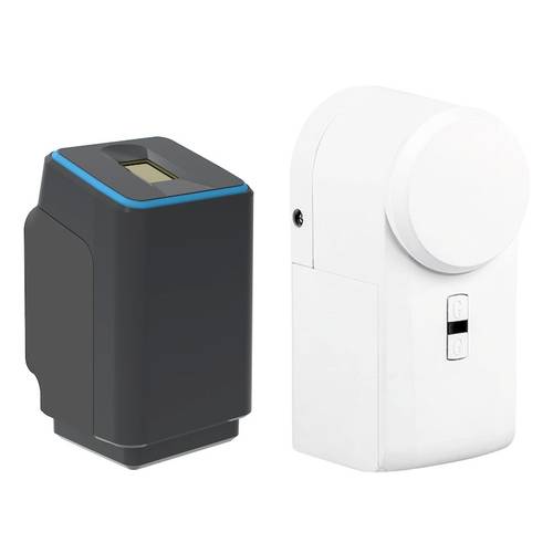 EKEY UNO 200023 Fingerprint Zugangssystem plus Türschlossantrieb Aufputz 12V IP54 Bluetooth-fähig von EKEY UNO