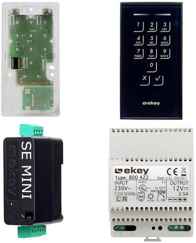 EKEY 101584 Digitales Codeschloss Wand, Unterputz von EKEY