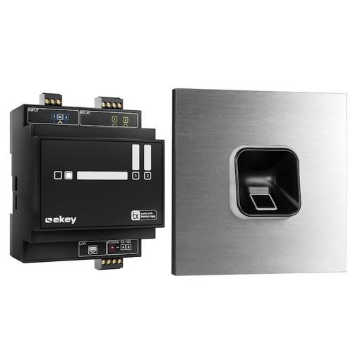 EKEY 204701 Fingerprint Zugangssystem Hutschiene IP54 von EKEY