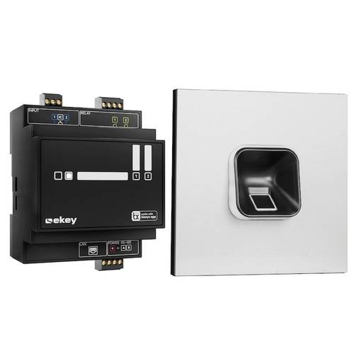 EKEY 204703 Fingerprint Zugangssystem Hutschiene IP54 von EKEY