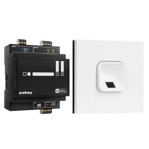 EKEY 204704 Fingerprint Zugangssystem Hutschiene IP54 von EKEY