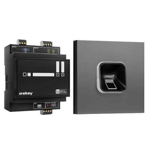 EKEY 204705 Fingerprint Zugangssystem Hutschiene IP54 von EKEY