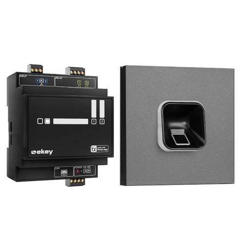 EKEY 204706 Fingerprint Zugangssystem Hutschiene IP54 von EKEY