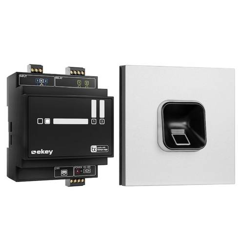 EKEY 204707 Fingerprint Zugangssystem Hutschiene IP54 von EKEY