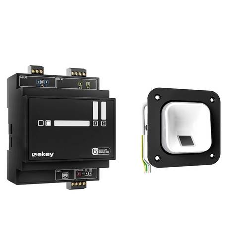 EKEY 204751 Fingerprint Zugangssystem Hutschiene von EKEY