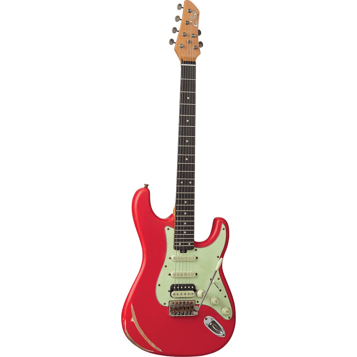 EKO Aire Relic Fiesta Red Electric Guitar EKO Aire Relic Fiesta Red Electric Guitar von EKO