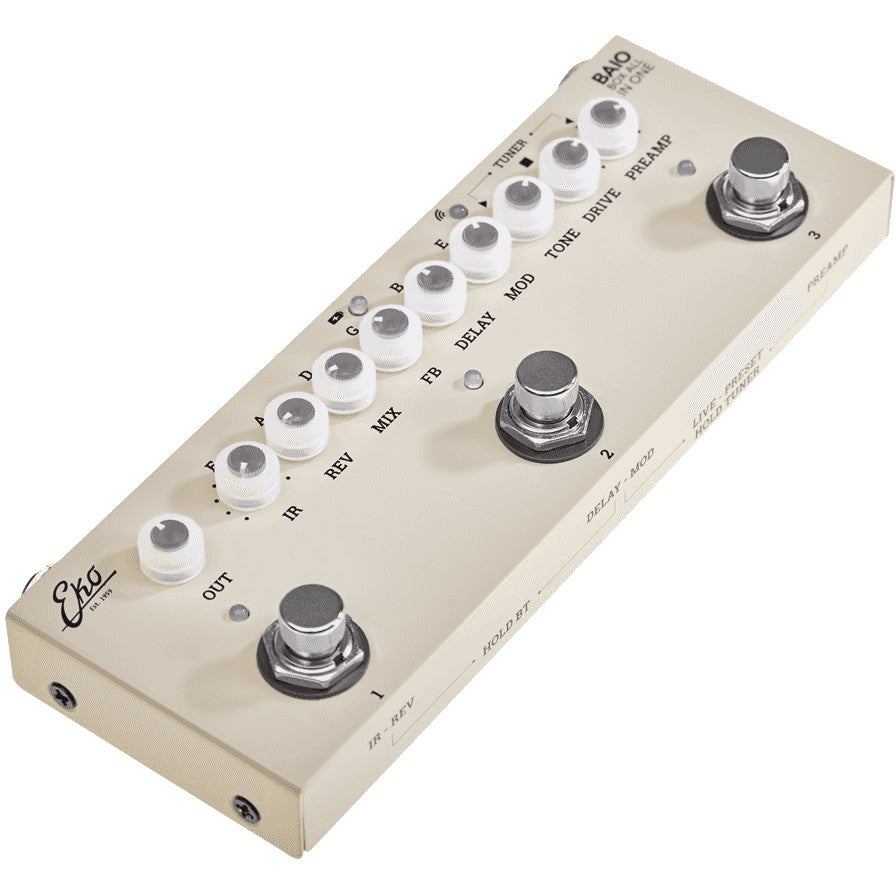 EKO BAIO E Electric Mini Multi-Effects Pedal EKO BAIO E Electric Mini Multi-Effects Pedal von EKO
