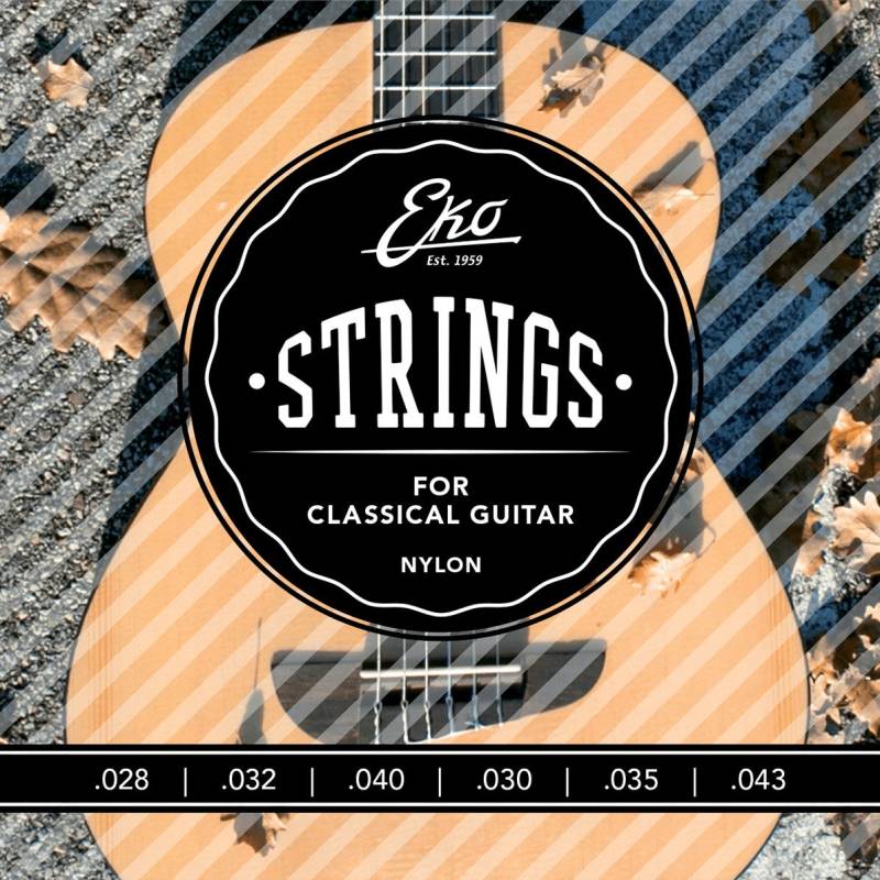 EKO CL2843M Classical Guitar Strings (Medium Tension) von EKO