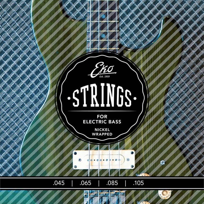 EKO EB45105M Electric Bass Guitar Strings (45 - 105) von EKO