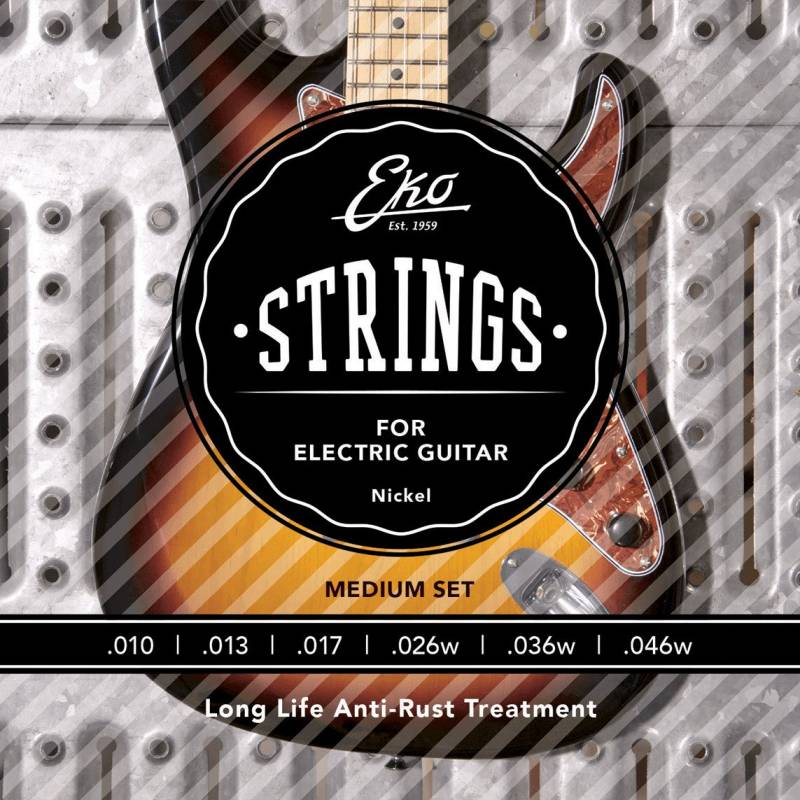 EKO EL1046R Electric Guitar Strings (.10 - .46) von EKO