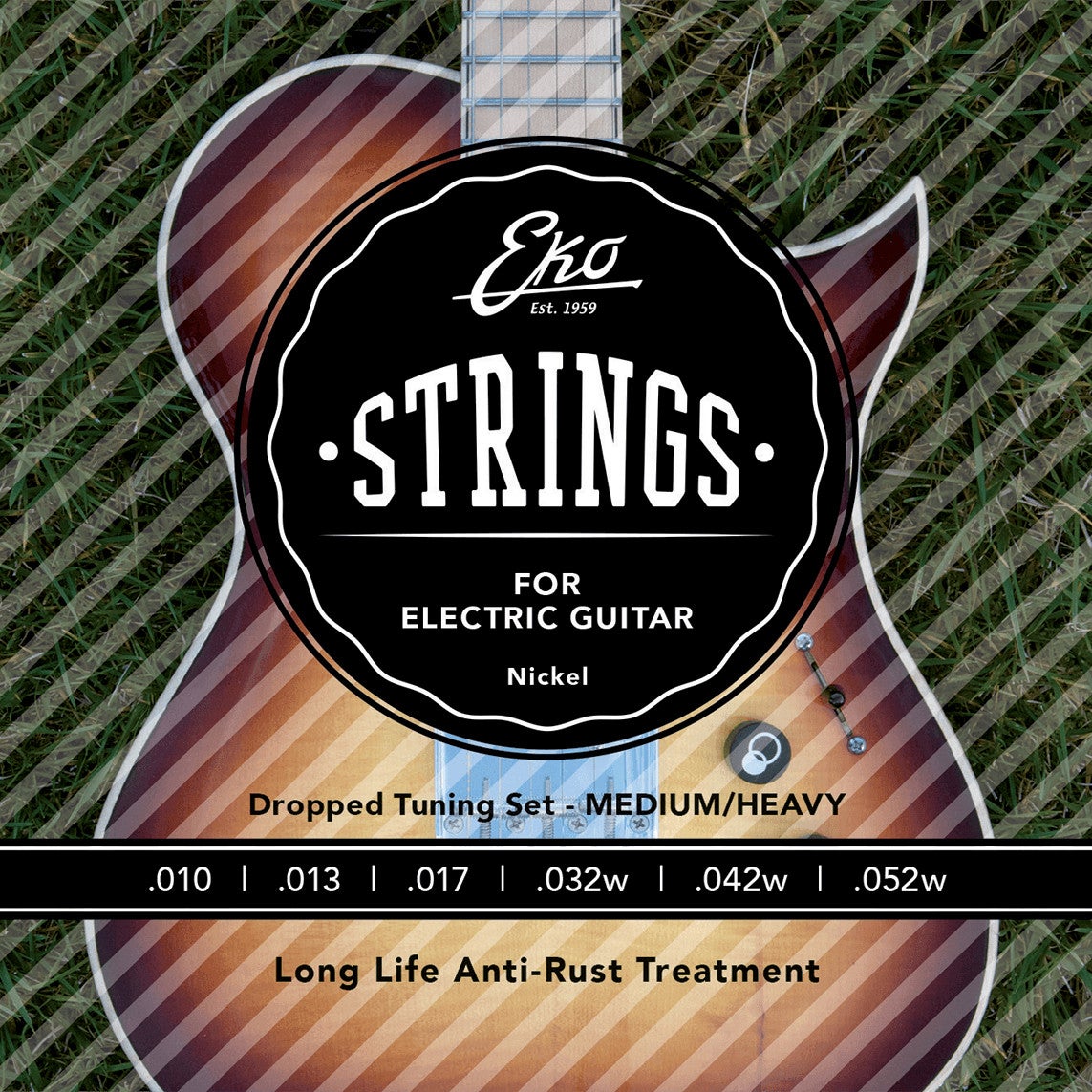 EKO EL1052HB Electric Guitar Strings (.10 - .52) von EKO