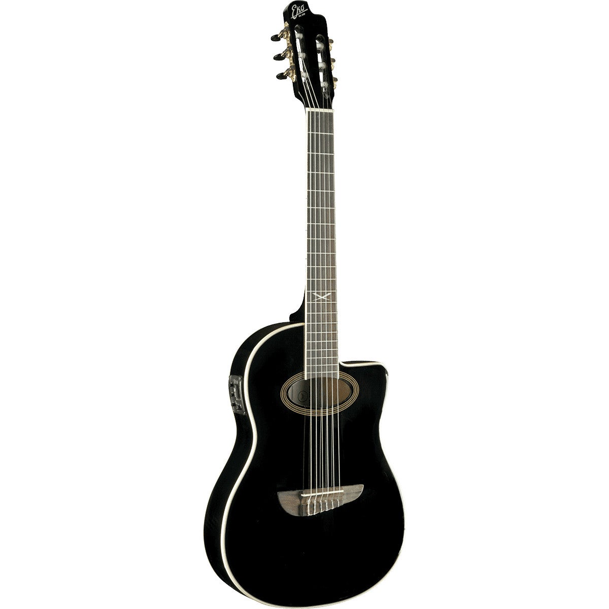 EKO NXT-N100CWE Black Electro-Acoustic Classical Guitar EKO NXT-N100CWE Black Electro-Acoustic Classical Guitar von EKO