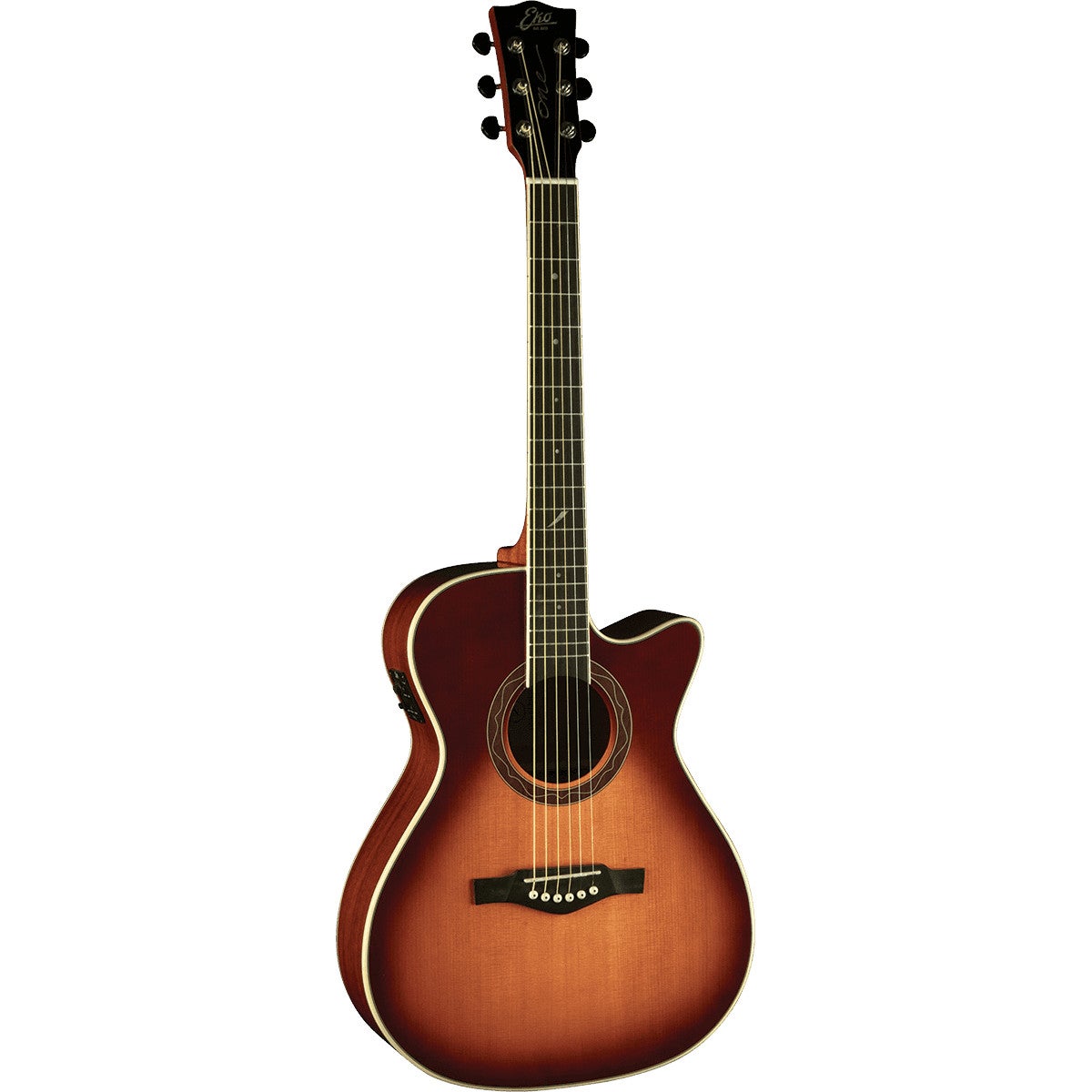 EKO One 018 CW EQ Vintage Burst Electro-Acoustic Guitar with 46mm Nut EKO One 018 CW EQ Vintage Burst Electro-Acoustic Guitar with 46mm Nut von EKO