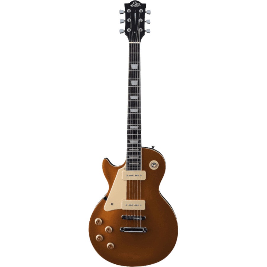 EKO VL480 Gold Top Vintage P90 LH Left-Handed Electric Guitar EKO VL480 Gold Top Vintage P90 LH Left-Handed Electric Guitar von EKO