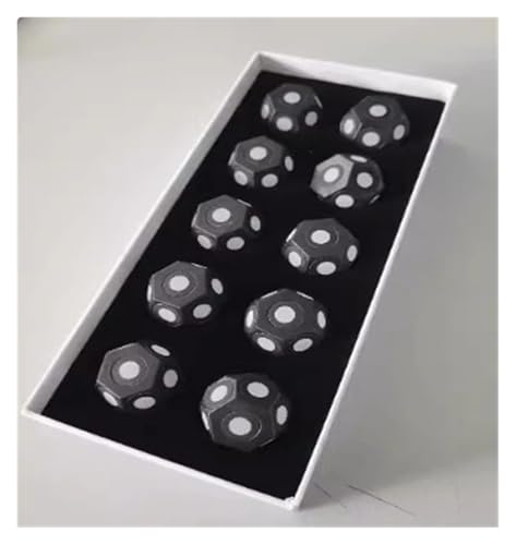 3D-Scannerpunkte 3D-Scan Positionierungsziele Magnetische Markierungspunkte Messpunkte Hochreflektierende Magnetische Beschriftung für genaues Tracking(10pcs ball 6x10mm) von EKOUQIN