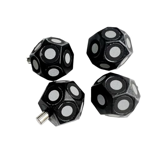 3D-Scannerpunkte Handgehaltener 3D-Scanner, Magnetische Kugel, Magnetischer Markierungspunkt, Stark Reflektierender Markierungspunkt, Innenring 6 Mm, Außenring 10 Mm für genaues Tracking(10 pcs) von EKOUQIN