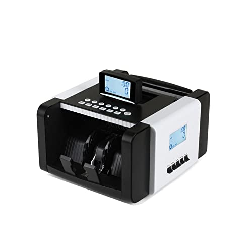 Banknotenzähler Automatische Multi -Währungs -Registrierkasse Geldzählerrechnung Zähler MT/Mg/UV/DD Erkennung for GBP EUR USD CAD Und so weiter Schnelle Zählung(GBP) von EKOUQIN