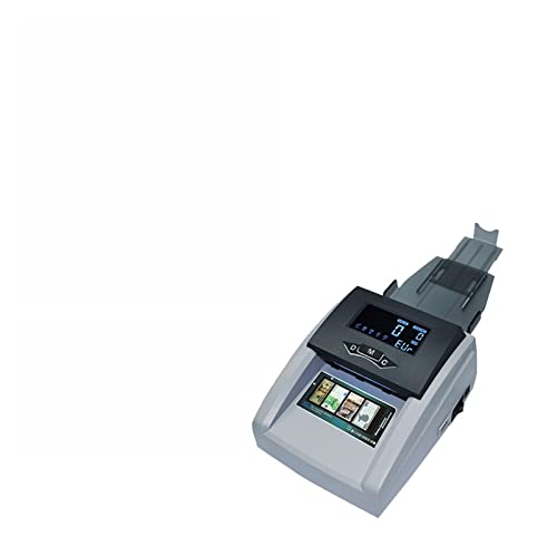 Banknotenzähler Gefälliger Gelddetektor intelligent Erkennung for den Euro/Trl/chf/gbp Währung Erkennung von 6-8Kinds gefälschten Gelddetektor Schnelle Zählung(6 countries) von EKOUQIN
