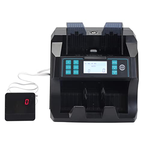 Banknotenzähler Geldzähler gemischte Konfessionen USD EUR Peru Canadian Billnote Counting Machine mit UV/mg/ir/dd Schnelle Zählung von EKOUQIN