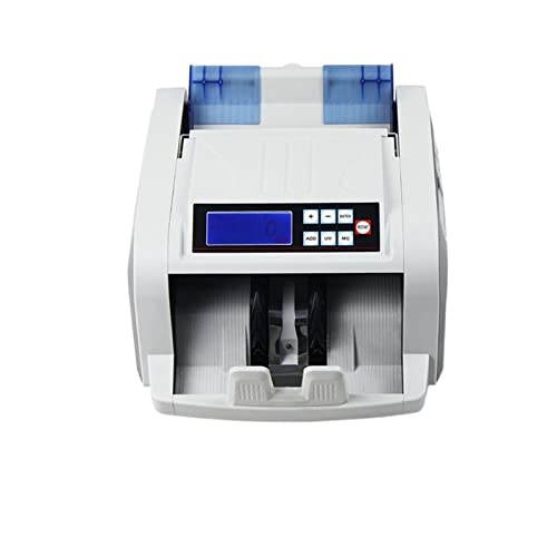 Banknotenzähler Geldzählermaschine 282 0uv/mg Kompatibel mit USD, EUR, HKD, Argentinien und andere Währungen gefälschte Detektormaschine mit LED Anzeige Schnelle Zählung von EKOUQIN