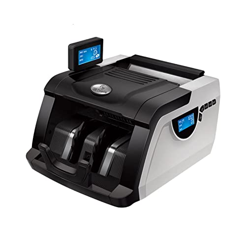 Banknotenzähler Geldzählermaschine Multi -Währung UV Mg IR gefälschte Notiz Erkennung Bargeld Geldzählmaschinenrechnungen kontert LCD Anzeige Schnelle Zählung von EKOUQIN