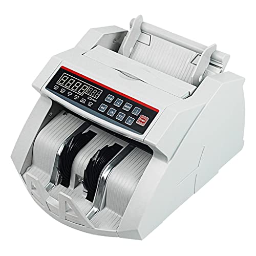 Banknotenzähler Geldzählermaschine for Papier- und Polymerwährungen mit UVMG Funktion BillNote Counting Machine Money Detektor Bargeldzählmaschine Schnelle Zählung(LED UV MG) von EKOUQIN