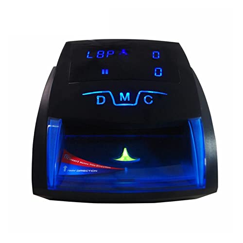 Banknotenzähler Mini Handy Banknote UV/mg Erkennung von Maschine gefälschte Euro -Notizen Geldrechnungsdetektor for USD/EUR Bargeld -Gelddetektor ohne Batterie Schnelle Zählung(Blue 0.8mm) von EKOUQIN
