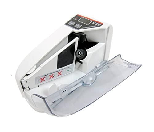 Banknotenzähler Rechnungszählermaschine V30 LED MINI PORTABLE Bill Counter verwenden Batterie/Plug Handy Money Machine for Bargeld- und Banknote -Währungszählungen Schnelle Zählung Banknotenzähler Rechnungszählermaschine V30 LED MINI PORTABLE Bill Counter verwenden Batterie/Plug Handy Money Machine for Bargeld- und Banknote -Währungszählungen Schnelle Zählung von EKOUQIN